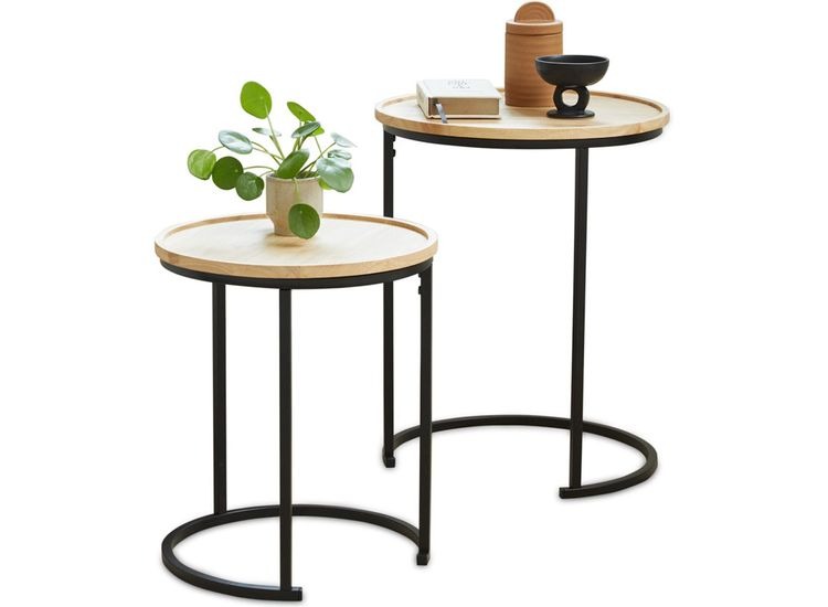 Deal Donkey - Lifa Living Moderne Bijzettafels - Set Van 2