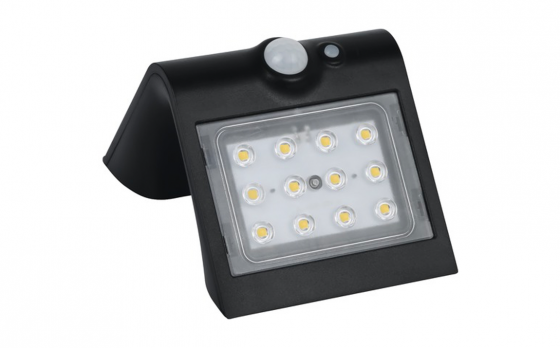 Luceco LED zonnelamp met bewegingsmelder 1,5 W zwart Dealdonkey