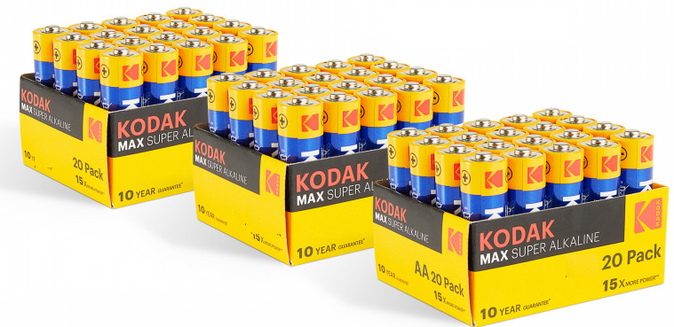 Deal Donkey - 60 Kodak Batterijen