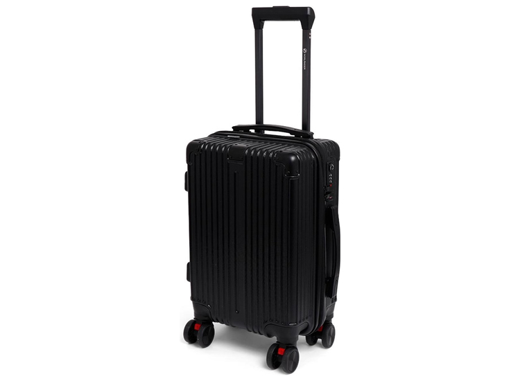 Norländer Lux Traveler Reiskoffer - Handbagage koffer - 53 x 33 x 21 cm - Zwart