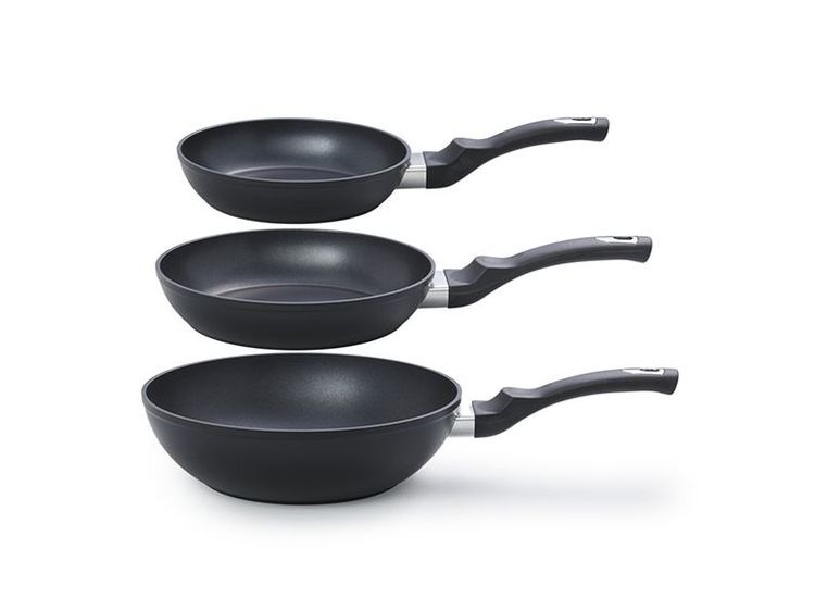 Deal Donkey - Magnani Pannenset - 3-Delig - 20 En 24 Cm Koekenpan En 28 Cm Wok