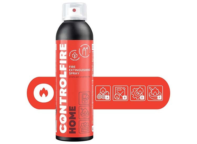 Control Fire - 500 ml - Dé meest efficiente en veilige Brandblusser in Spray voor Thuisgebruik