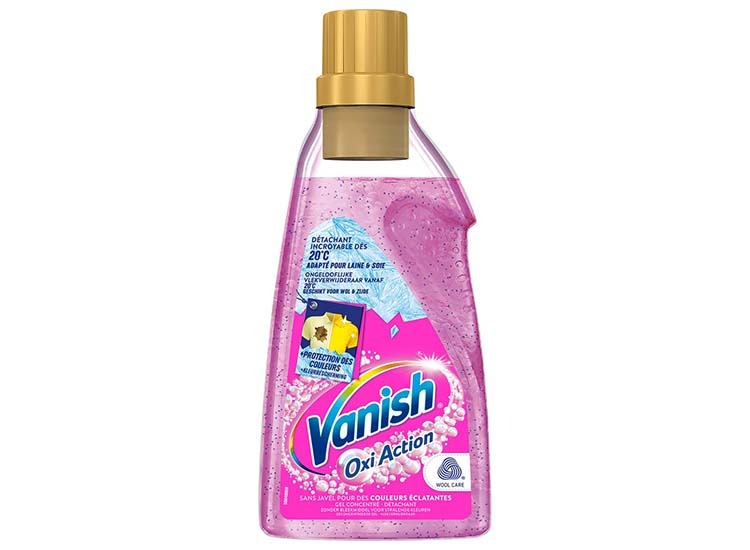 Vanish Oxi Action Wasbooster Gel - Vlekverwijderaar voor gekleurde was - 1,5L