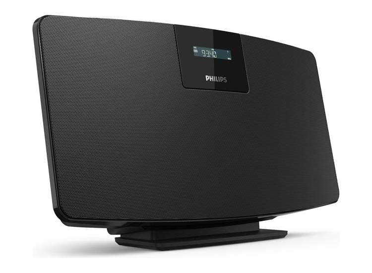 Philips TAM2505 DAB+ Radio Bluetooth Speaker Zwart (2de Kans Deal)